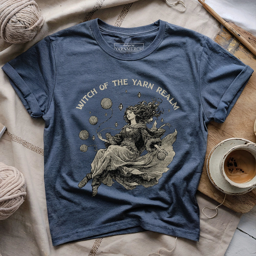 Witch Of The Yarn Realm T-shirt