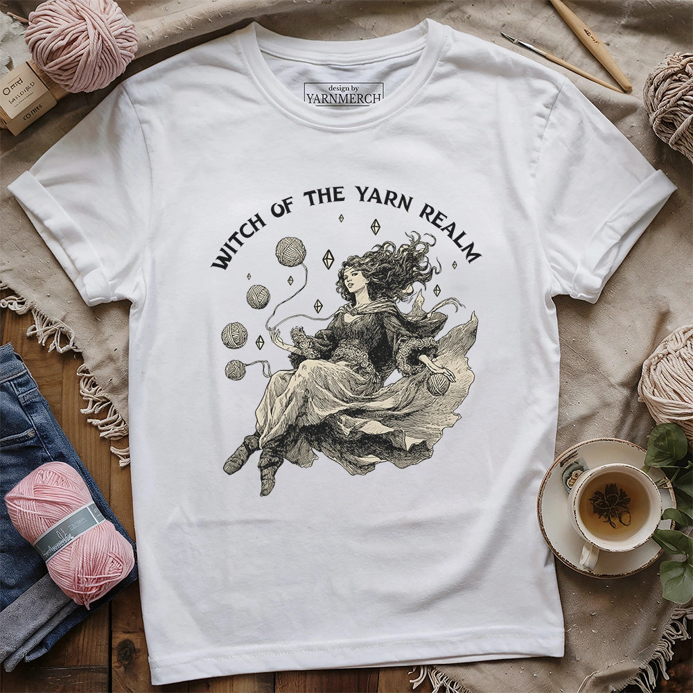 Witch Of The Yarn Realm T-shirt