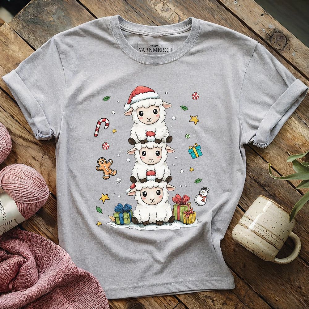 Woolly Christmas Tower T-shirt