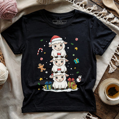 Woolly Christmas Tower T-shirt