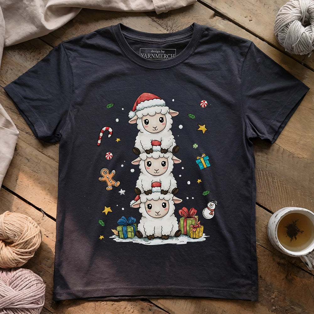 Woolly Christmas Tower T-shirt