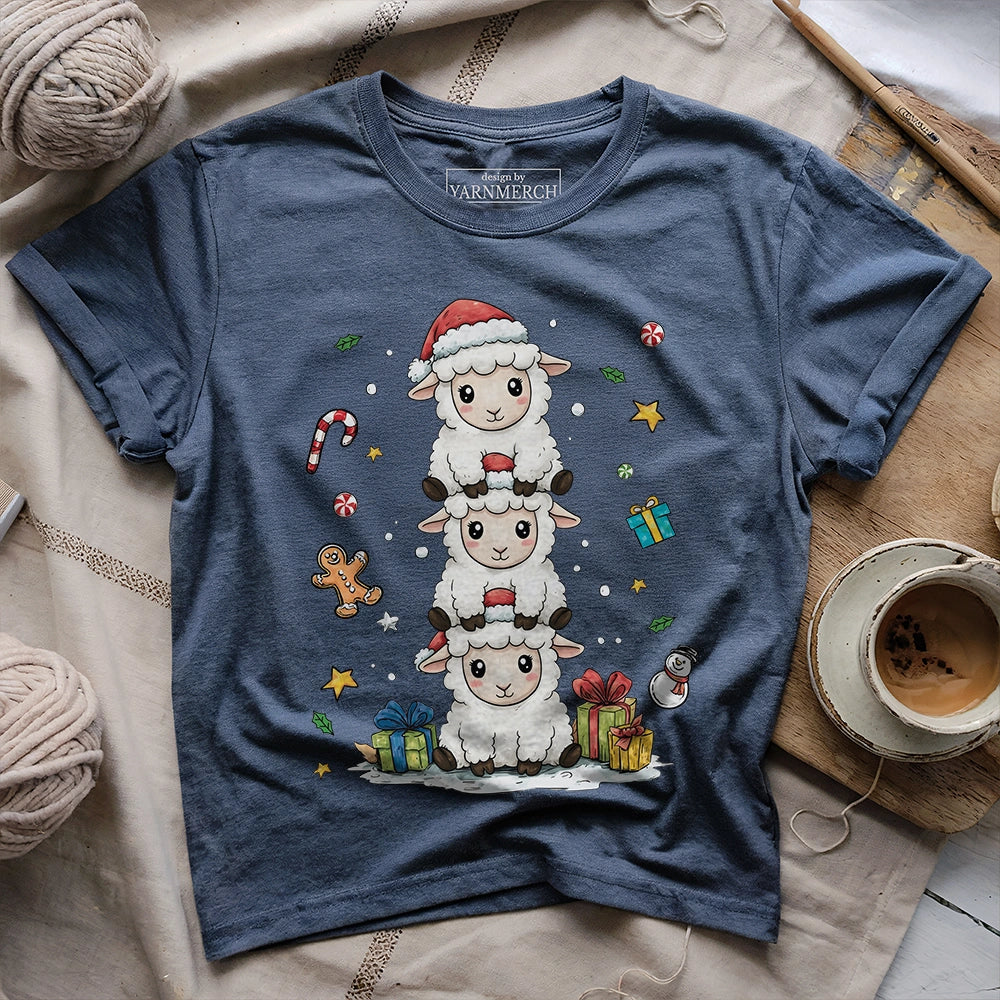 Woolly Christmas Tower T-shirt