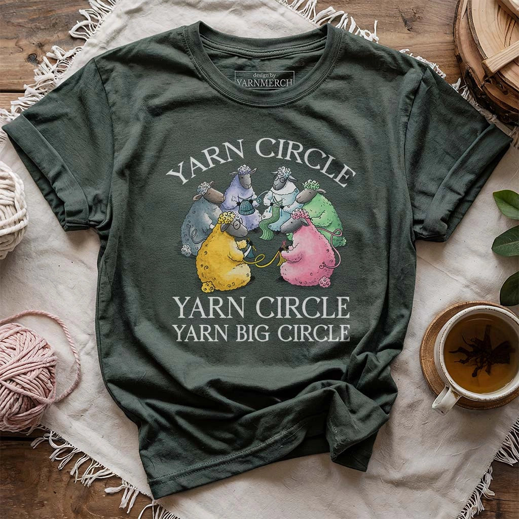 Yarn Big Circle T-shirt