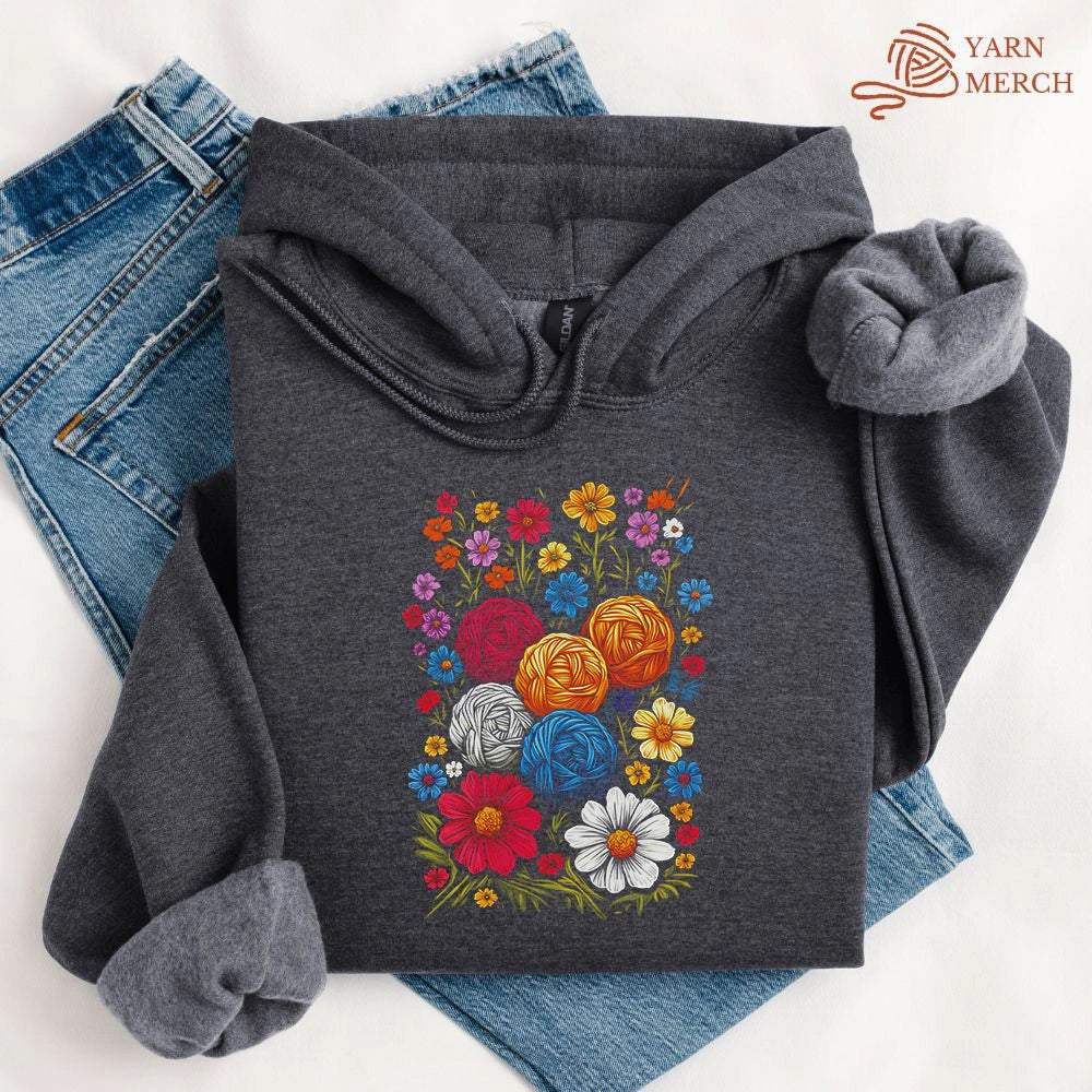 Yarn Bloom Hoodie