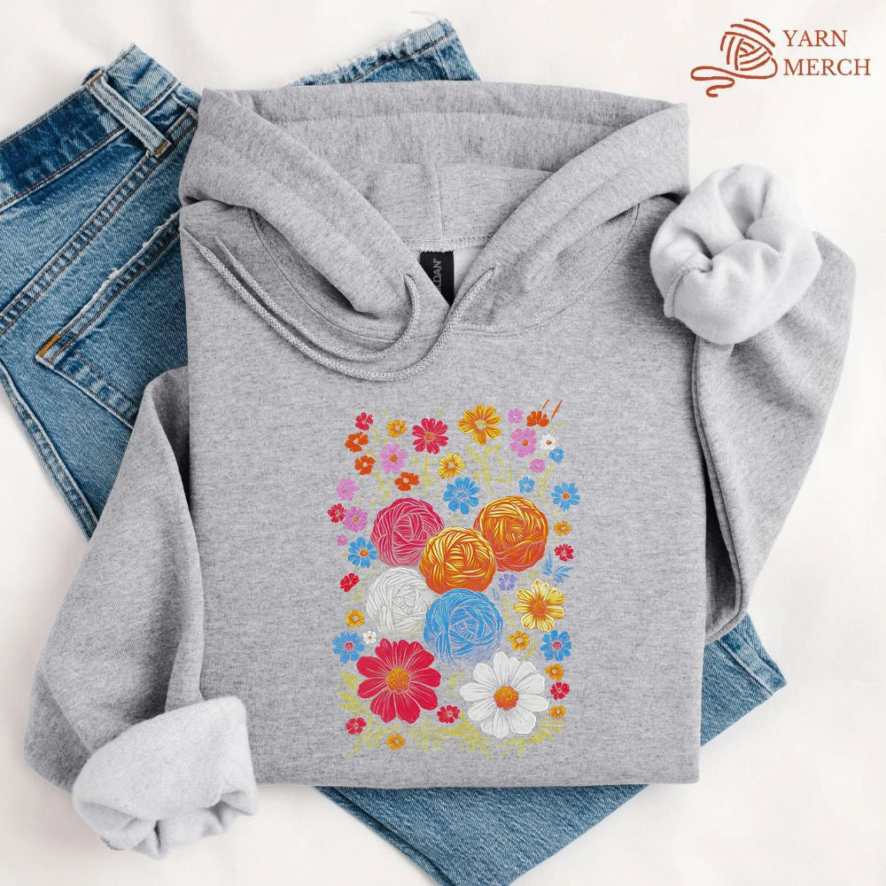 Yarn Bloom Hoodie