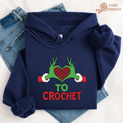 Yarnville Heart Hoodie