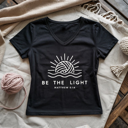 Be The Light Lady V-neck