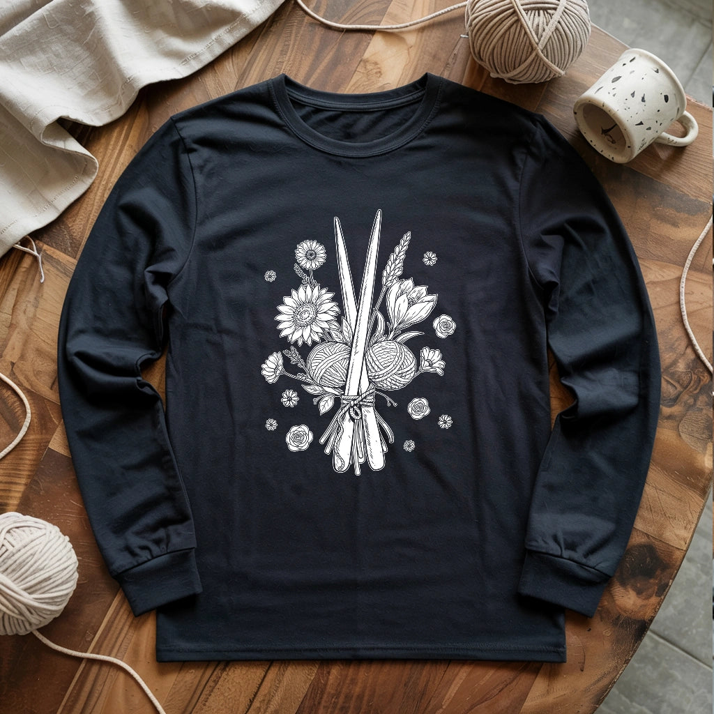 Bouquet of Stitches Long Sleeve T-shirt