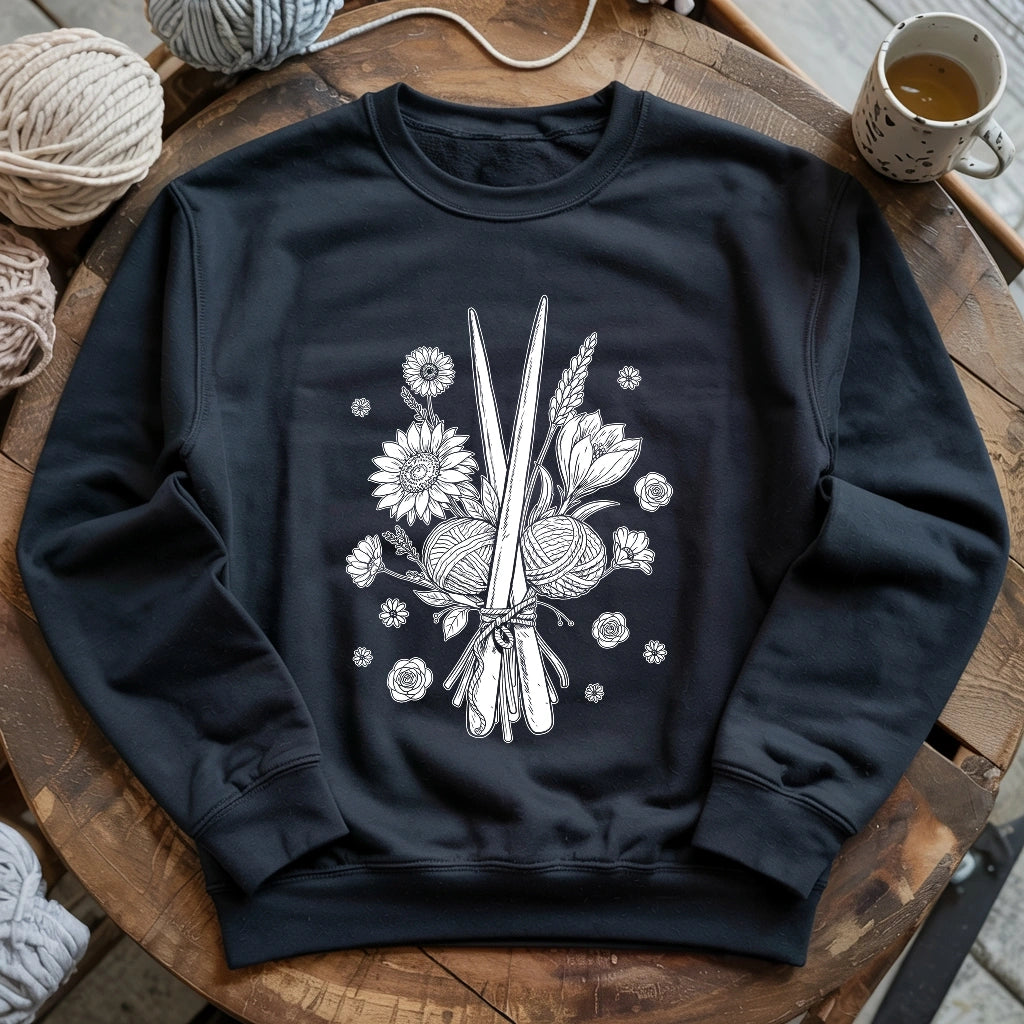 Bouquet of Stitches Sweatshirt