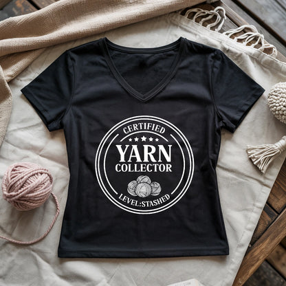 Certified Yarn Collector Lady V-neck