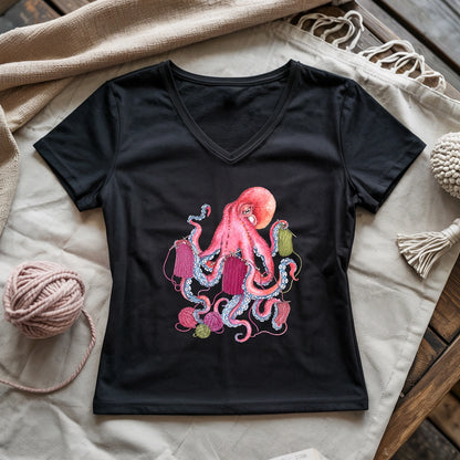 Color Craftopus Lady V-neck
