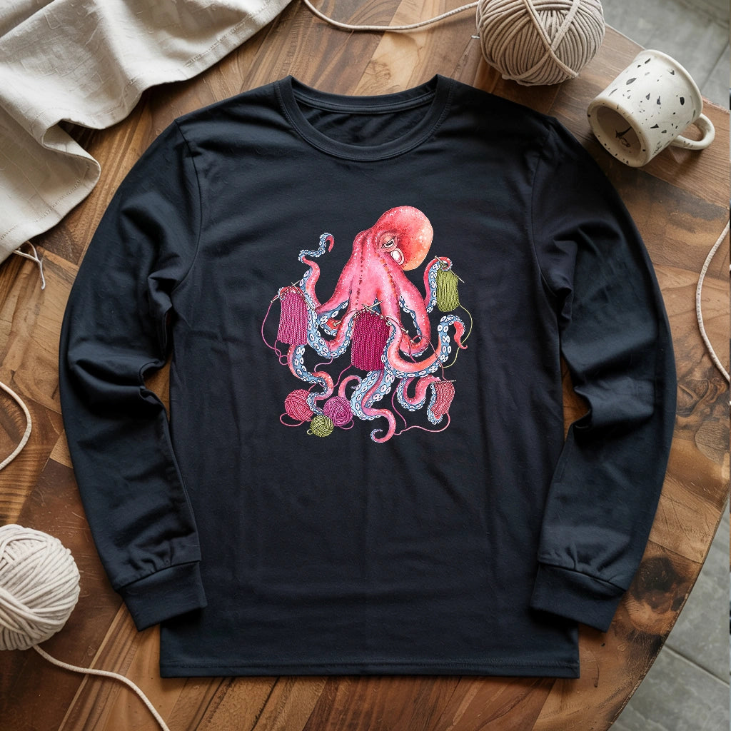 Color Craftopus Long Sleeve T-shirt