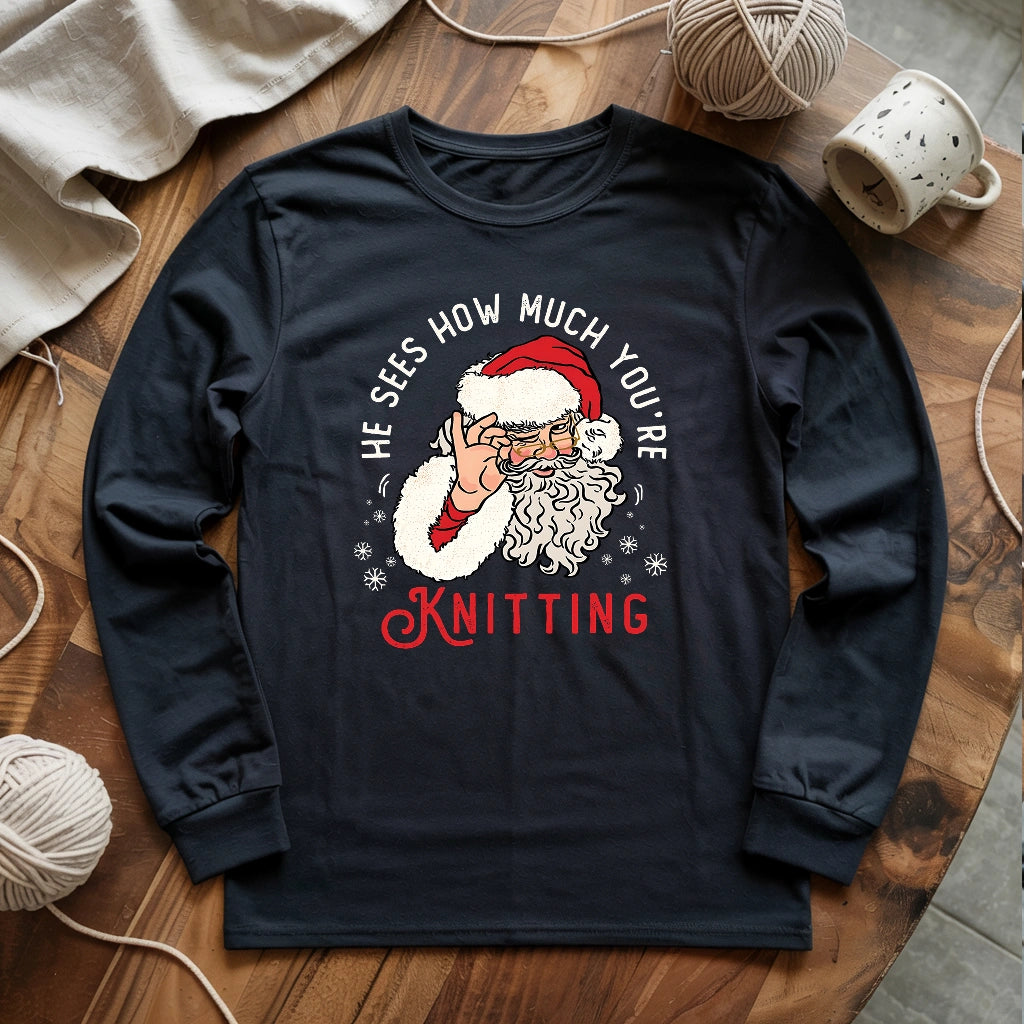 Don't Mess With Santa Long Sleeve T-shirt