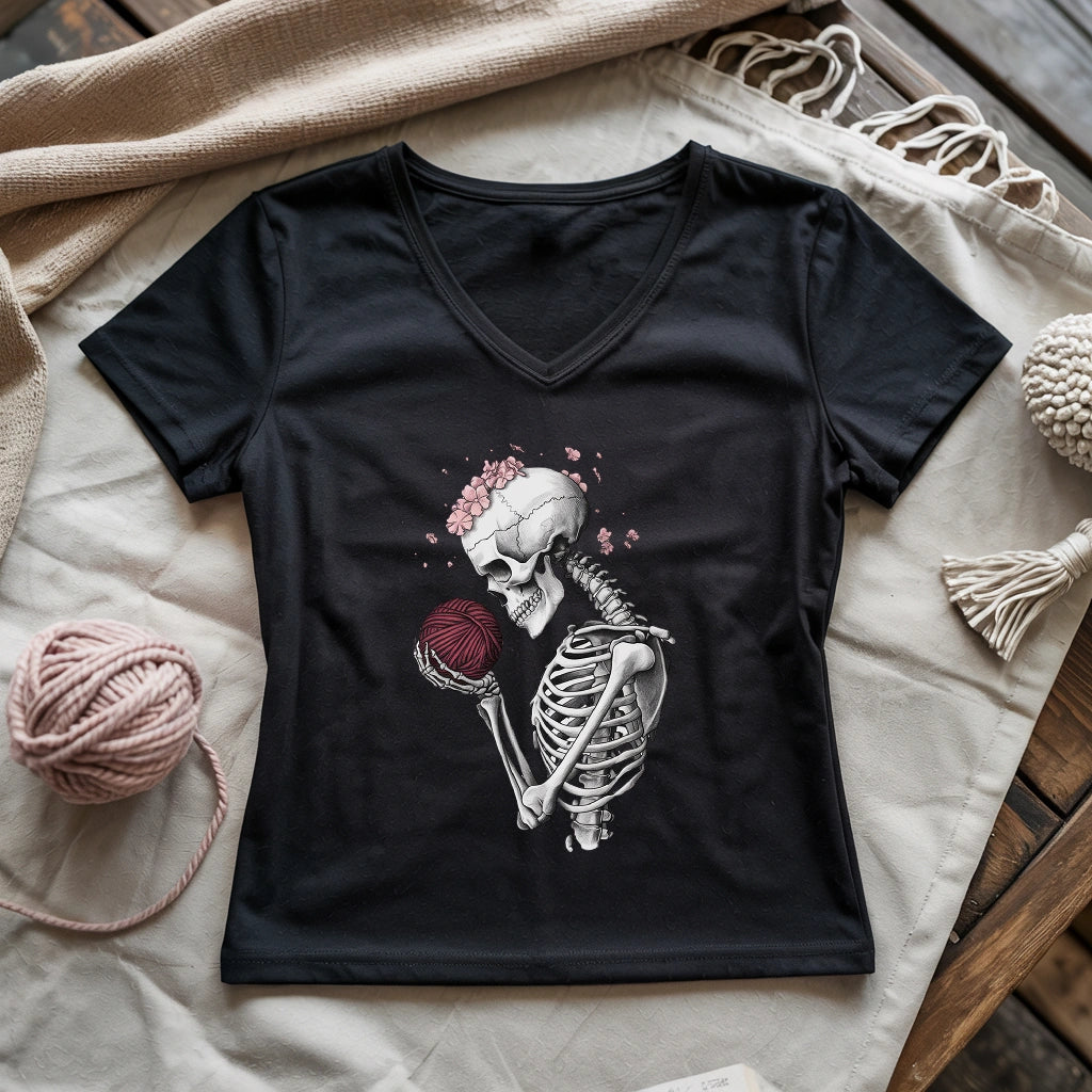 Eternal Stitch Lady V-neck
