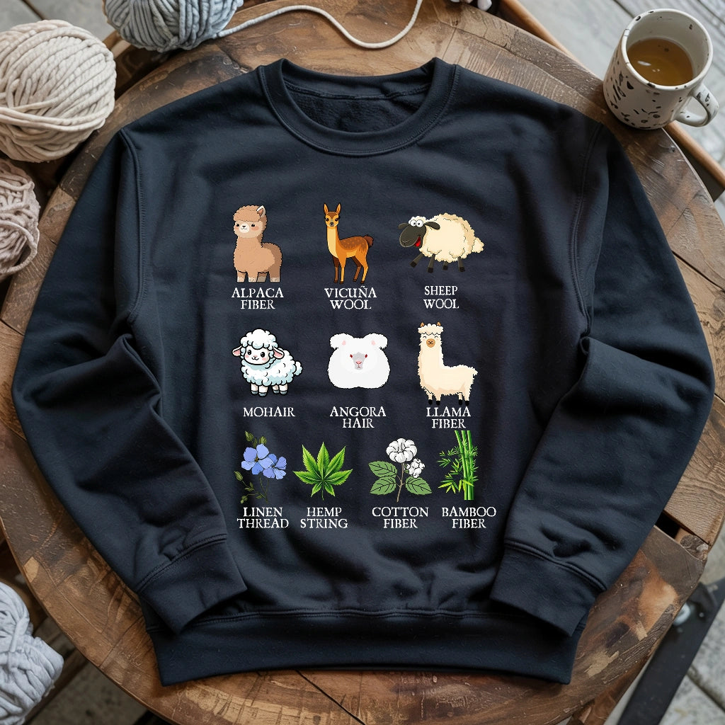 Flora Fauna Fiber Sweatshirt