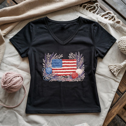 Floral Liberty Lady V-neck