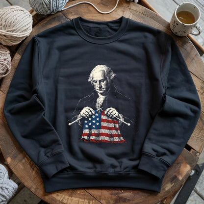 George Knitting America Sweatshirt
