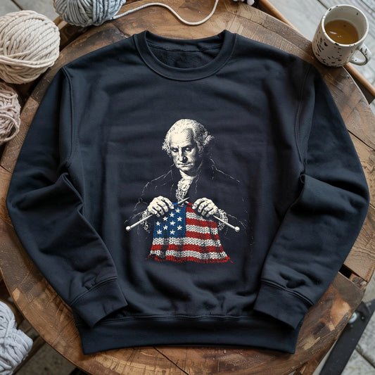 George Knitting America Sweatshirt