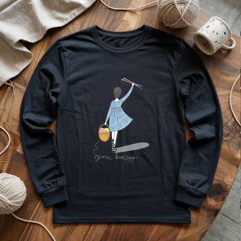 Gone Knitting Long Sleeve T-shirt