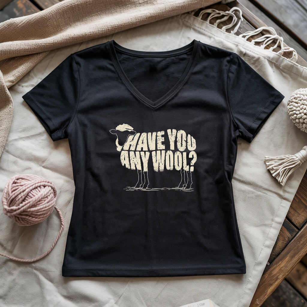 Have You Any Wool? Lady V-neck