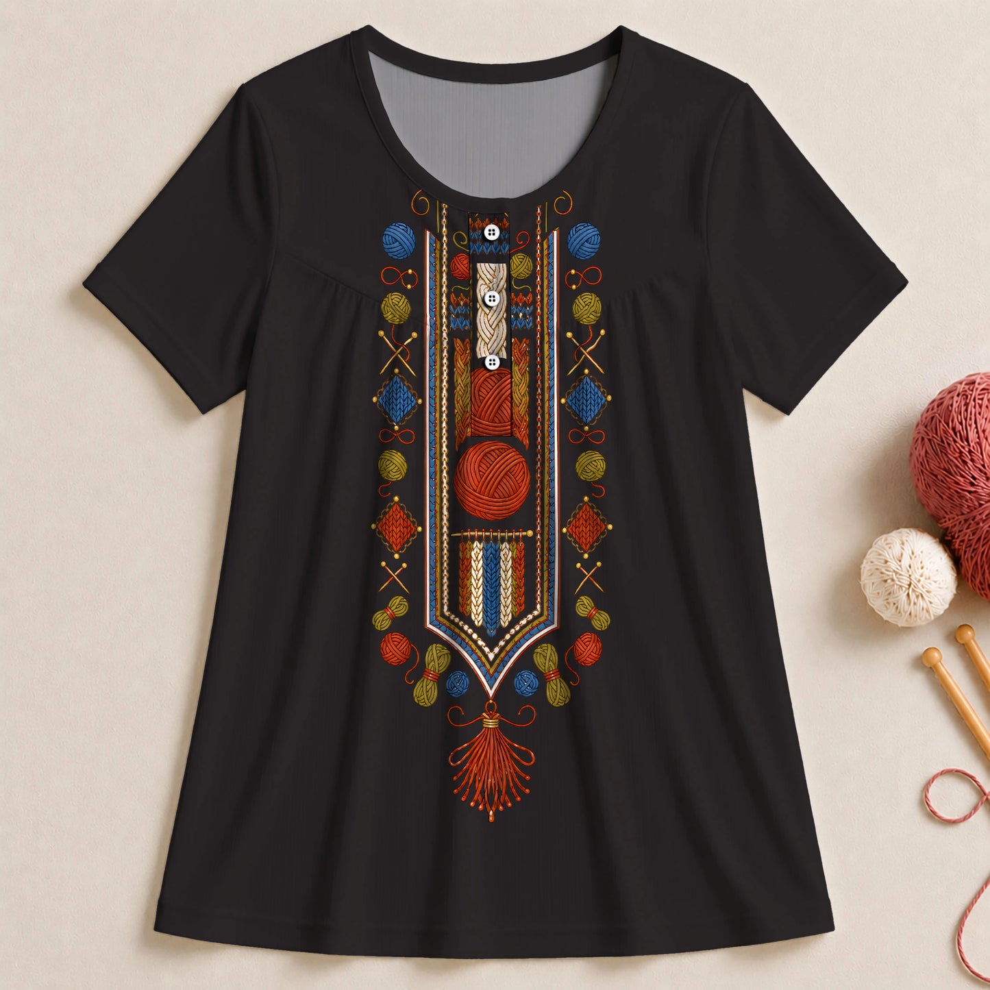 Heritage Yarn Tapestry Blouse