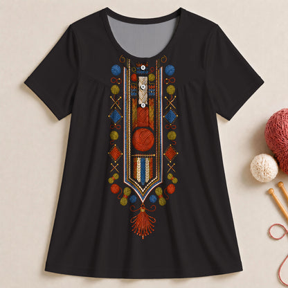 Heritage Yarn Tapestry Blouse