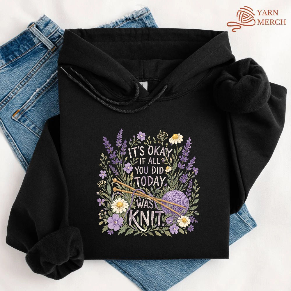 If All You Did Was Knit Hoodie