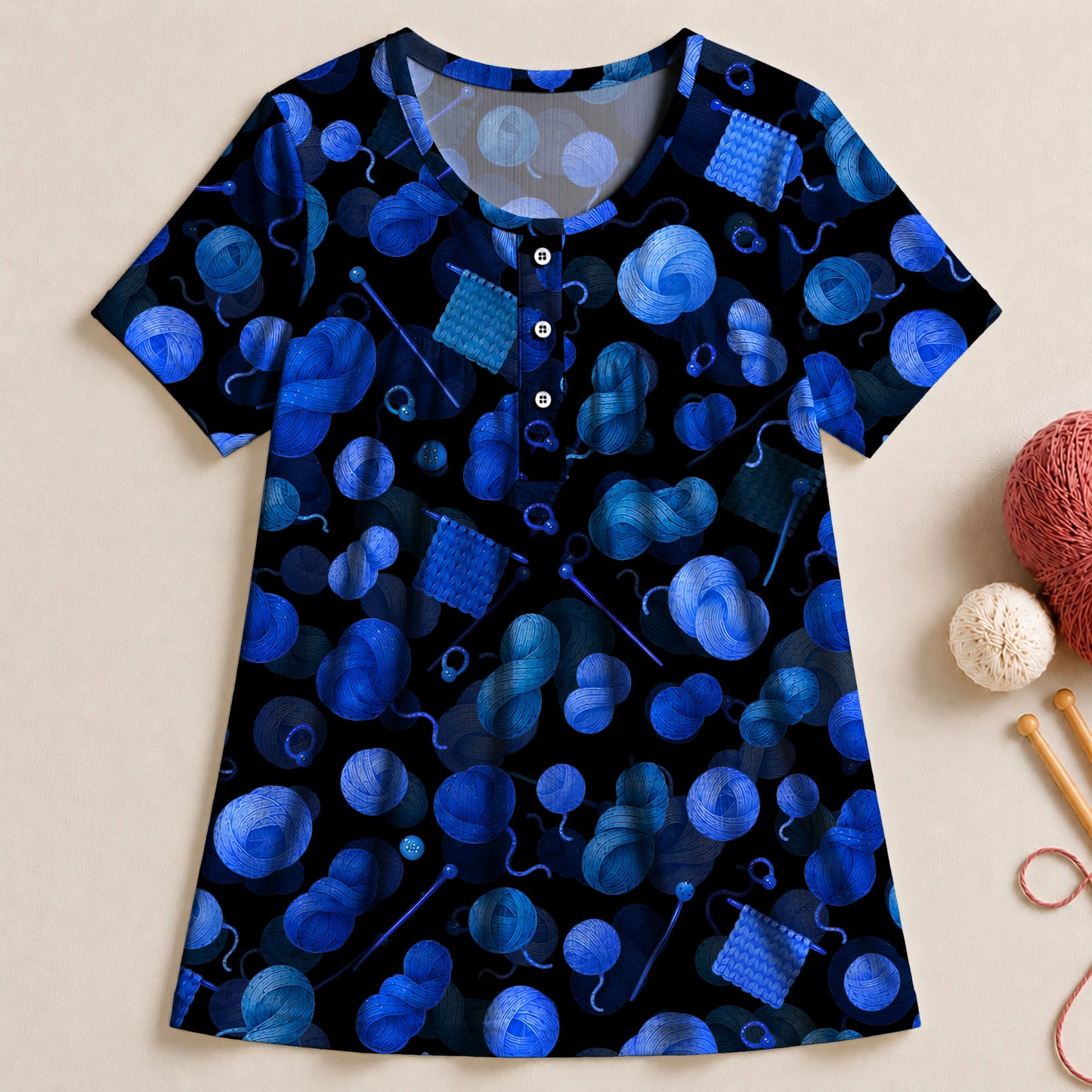Indigo Knitting Notions Blouse