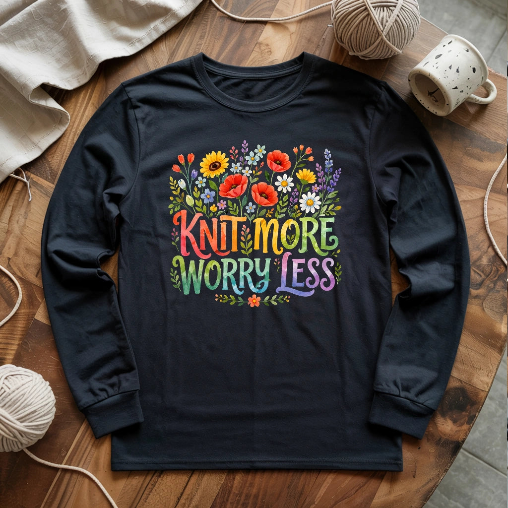 Knit More & More Long Sleeve T-shirt