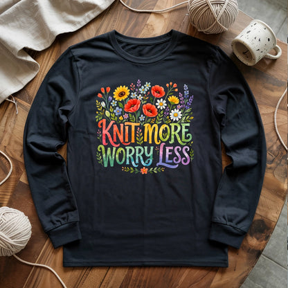 Knit More & More Long Sleeve T-shirt