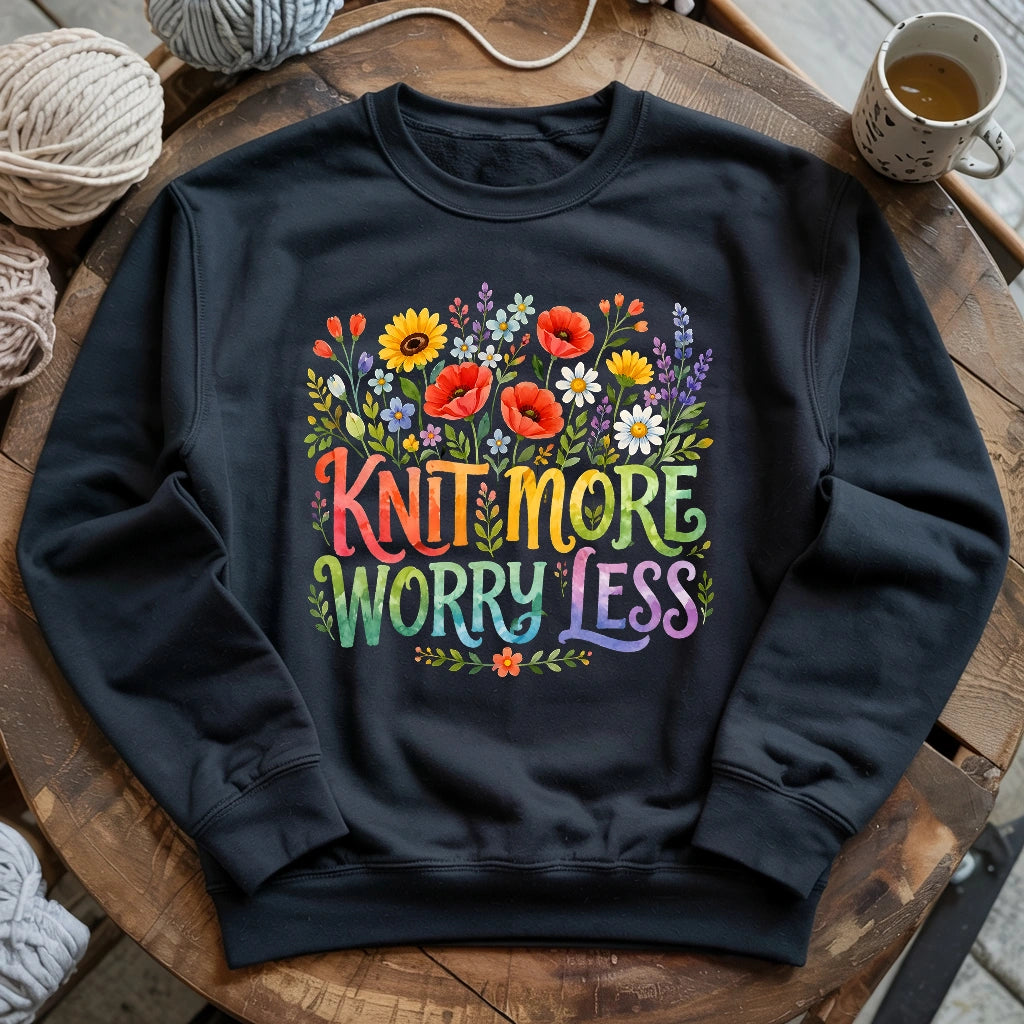 Knit More & More Sweatshirt
