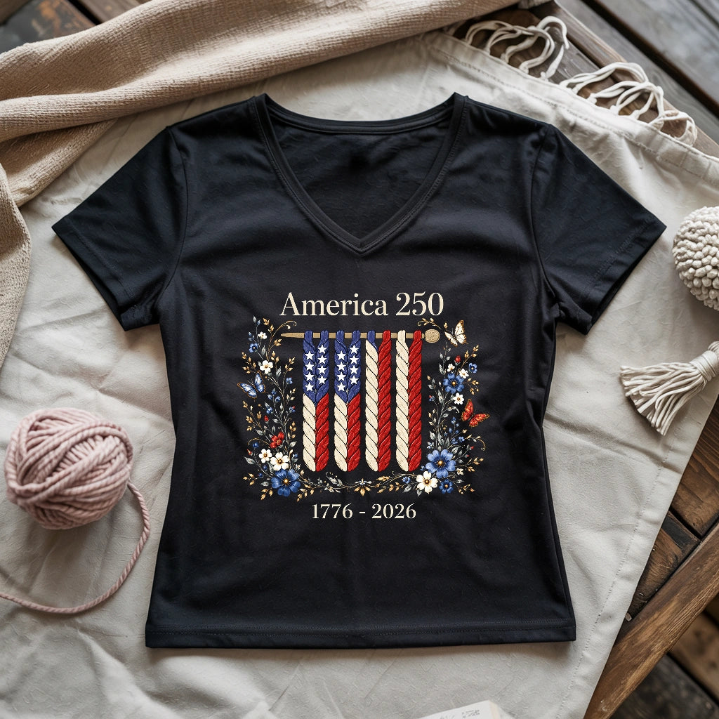 Knitberty In Bloom Lady V-neck