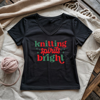 Knitting Spirits Lady V-neck