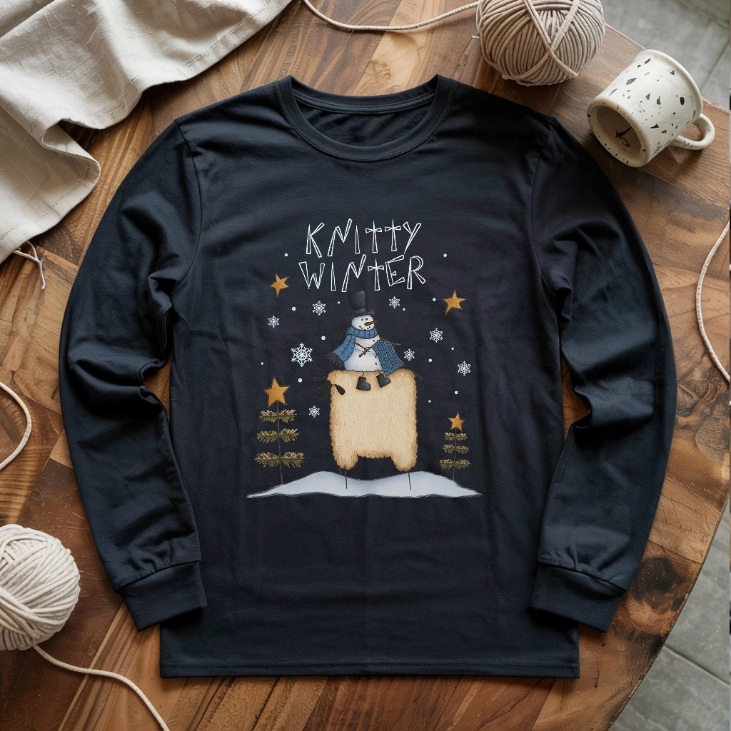 Knitty Winter Long Sleeve T-shirt