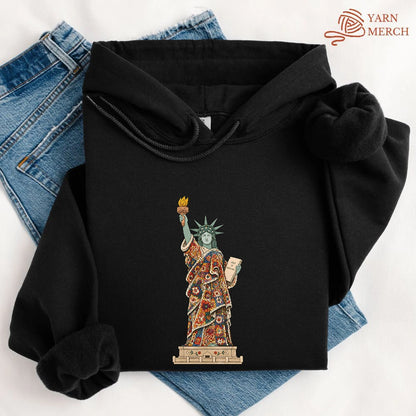 Liberty Covered In Granny Square Hoodie