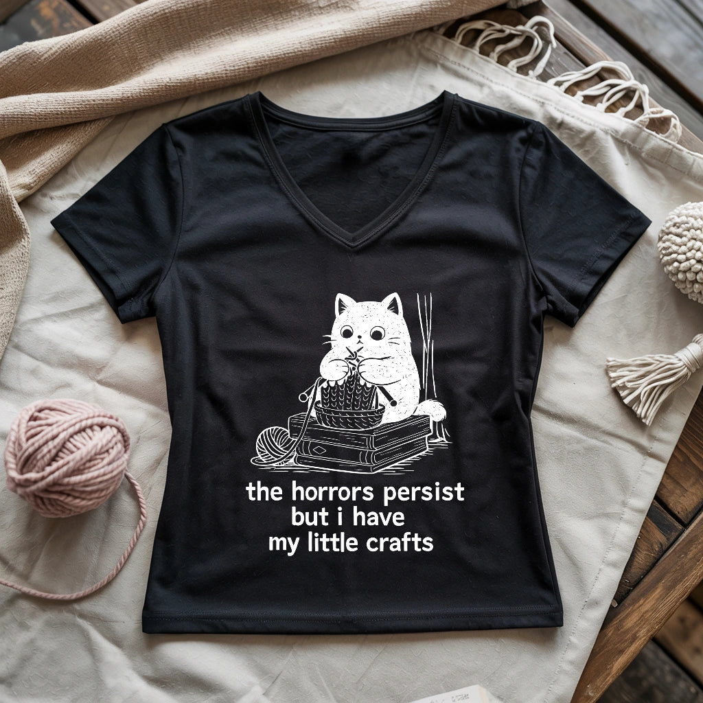 Little Crafts Lady V-neck