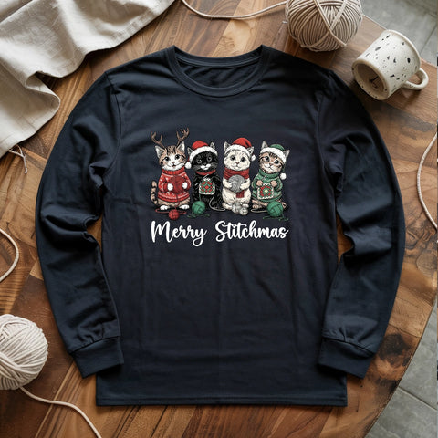 Merry Stitchmas Long Sleeve T-shirt