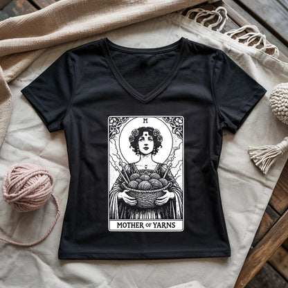 Mother of Yarns Lady V-neck