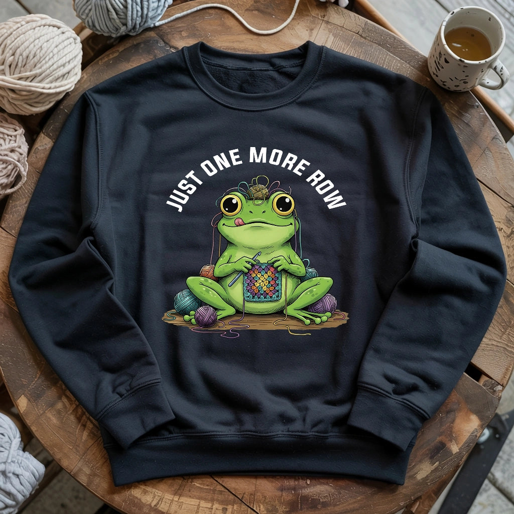 One More Row Frogging Sweatshirt
