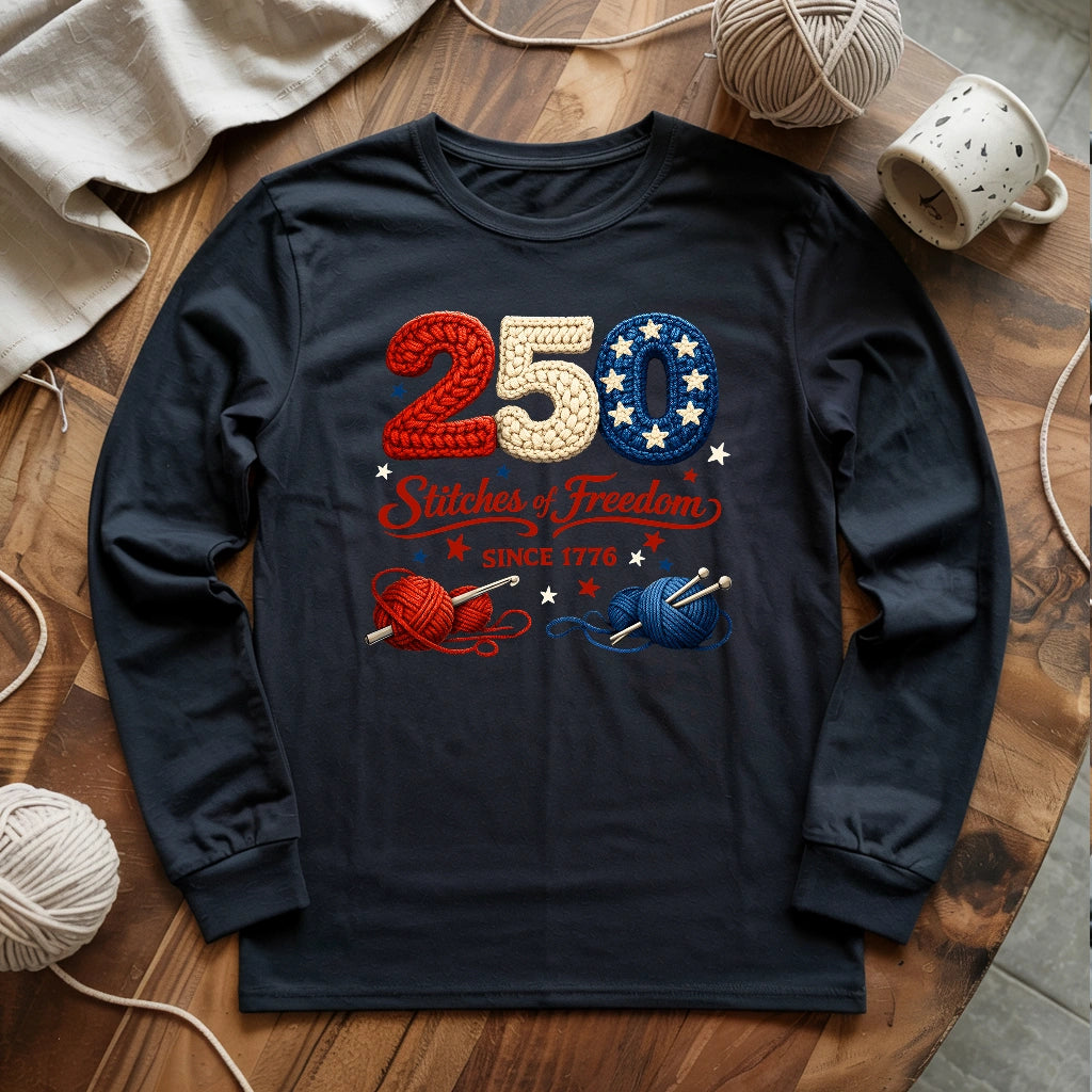 Stitches of Freedom Long Sleeve T-shirt