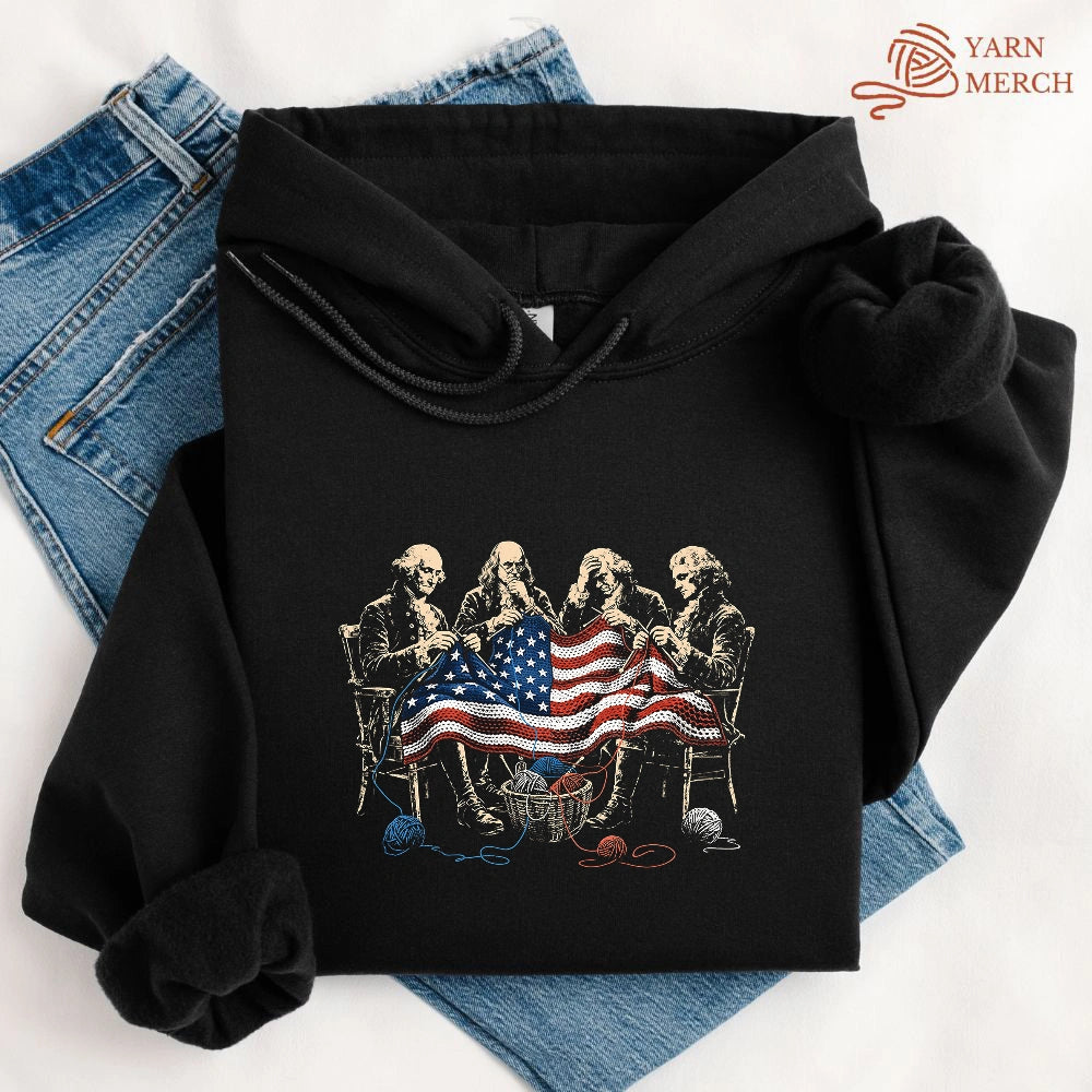 The Founding Knitters America Hoodie