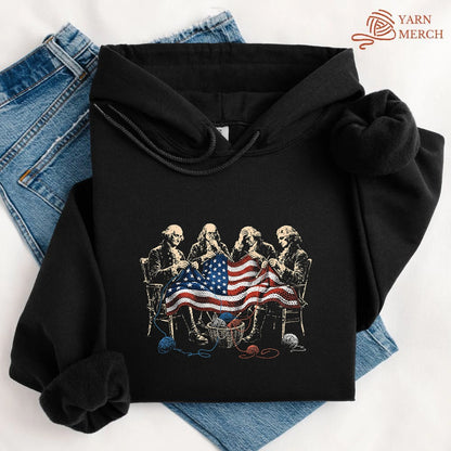 The Founding Knitters America Hoodie