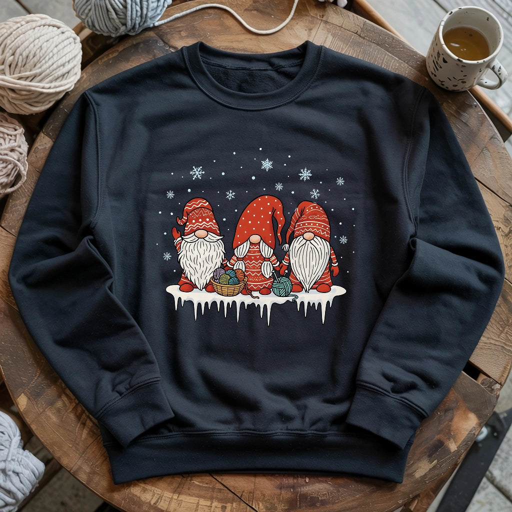 Three Knitty Gnomes Sweatshirt