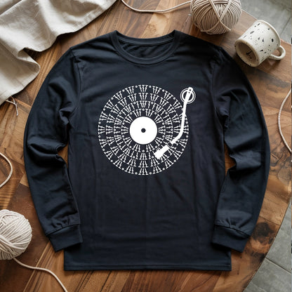 Vinyl Chart Long Sleeve T-shirt