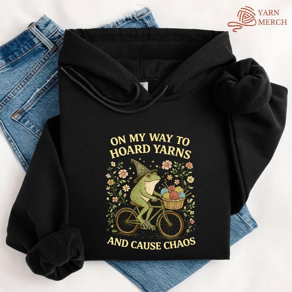 Way To Hoard Yarns Hoodie