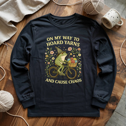 Way To Hoard Yarns Long Sleeve T-shirt