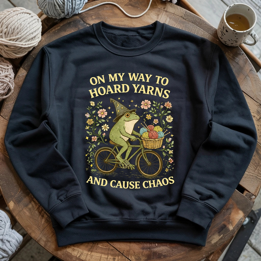 Way To Hoard Yarns Sweatshirt
