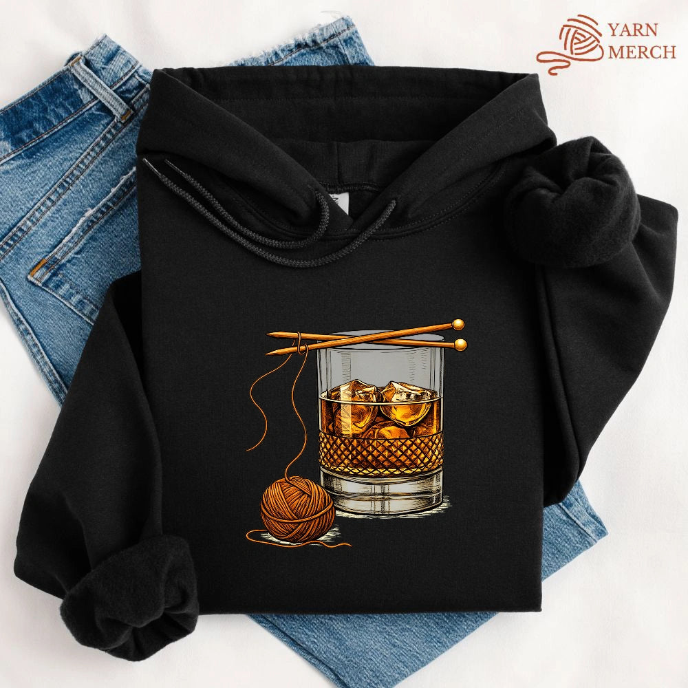 Whiskey And Yarn Hoodie