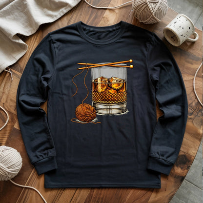 Whiskey And Yarn Long Sleeve T-shirt