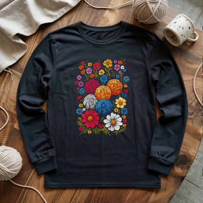 Yarn Bloom Long Sleeve T-shirt